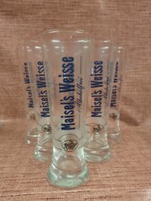Maisels Hefeweizen Alkoholfrei 6x Weizenbierglas 0,5 l Gastro Weisse alte Form