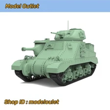 1/87 Military Model Kit US M3 Grant Medium Tank WOT