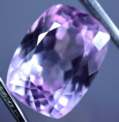 Extremely Rare 10.80 Ct Natural Lavender Spinel GGL Certified Treated Gemstone