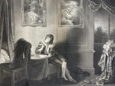 Antiker Kupferstich Shakespeare wie es euch gefällt: Robert Thew, 1758-1802 R Smirke
