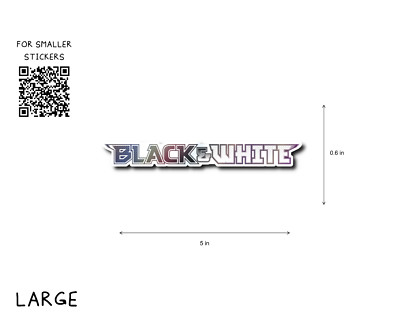 LARGE Pokemon TCG Holographic Sticker Labels - Matte Vinyl Decals for Binder Set