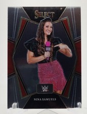 Nina Samuels 2022 Panini Select WWE Premier Level #128 Debut Edition 