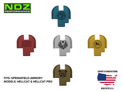 NDZ Springfield Hellcat, Pro, Pro Comp, OSP Slide Back Plate Aluminum Trending
