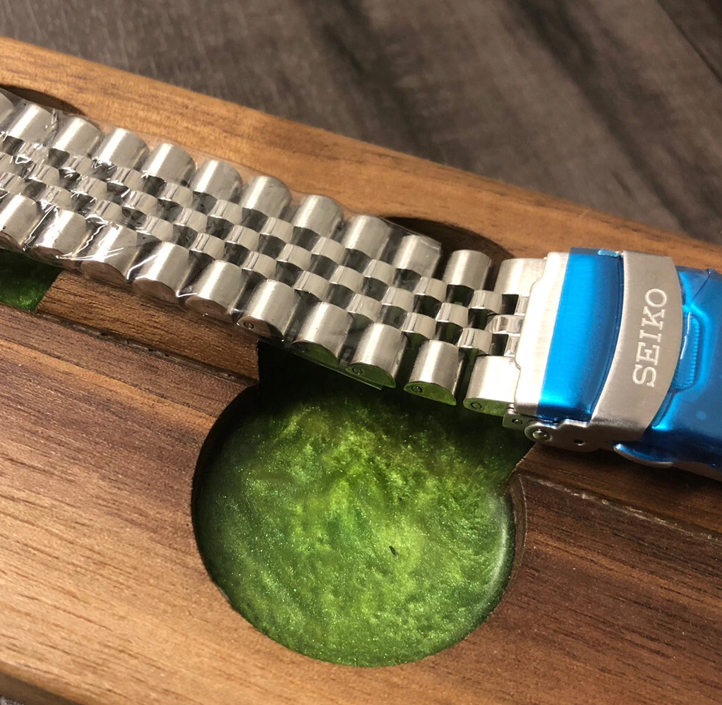 For Seiko 20mm Jubilee Stainless Steel Bracelet seiko 5 SKX 5M62