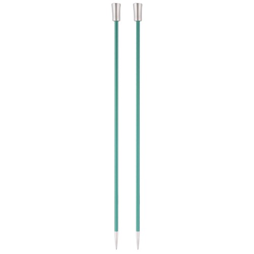 Aghi per maglieria KnitPro Zing alluminio punta singola aghi metallici 25 cm 30 cm - Foto 10 di 31