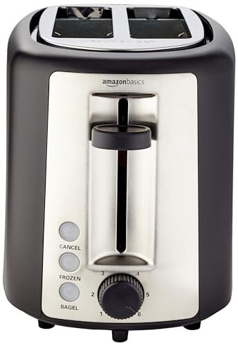 BBday 2-Slice Toaster With Touchscreen - Extra Wide 1.6" Slots For Long Bread, 6 Browning Levels