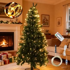 Cascading Twinkle Lights for Christmas Tree, 1-3 Meters, 200-600 LED Christma...