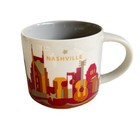 STARBUCKS NASHVILLE Mug You Are Here Collection YAH 14oz Coffee Tea Cup 2015 VGC — photo 1