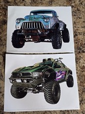 Monster Trucks Movie Stickers