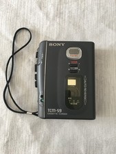 SONY TCM-59 CASSETTE Recorder ,WORK GREAT,MADE IN JAPAN