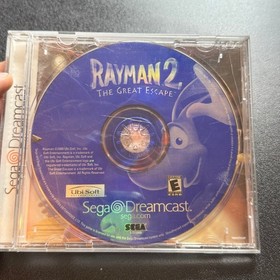 Rayman 2: The Great Escape for Sega Dreamcast Disc  with case
