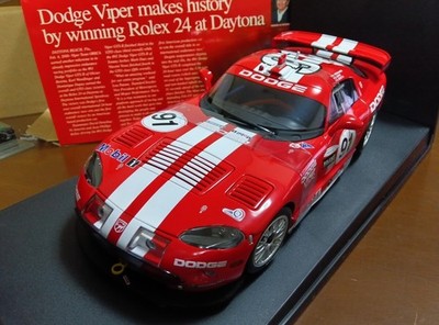 Autoart 1/18 Dodge Viper GTS-R Daytona 2000 Winner #91 Diecast Model