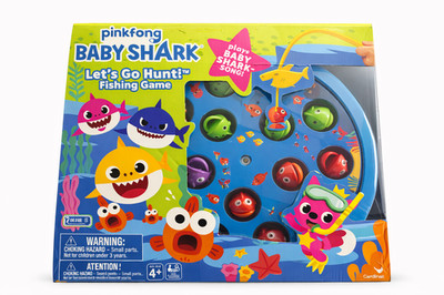 Baby Shark Lets Go Hunt Fishing Game Pinkfong Kids Board Game NEW