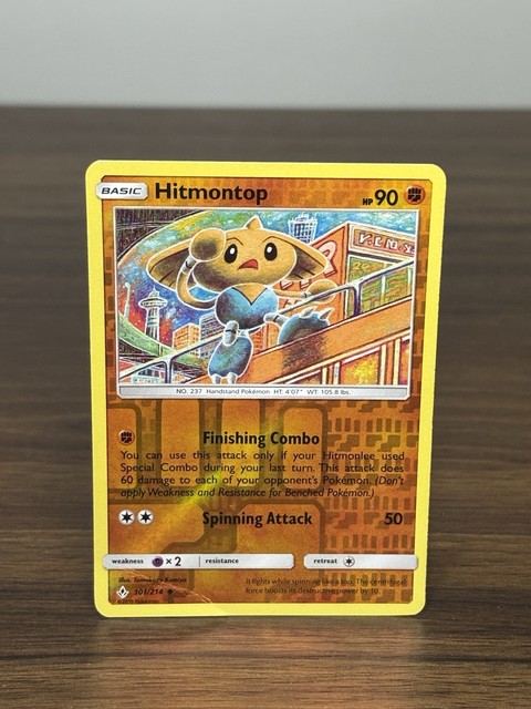 Hitmontop [Reverse Holo] #101 (Unbroken Bonds (2019))