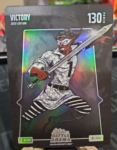 Victory 2026 Bo Jackson Battle Arena 130 Steel Battlefoil Wembenyama Bf-243