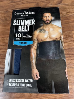 Omari Hardwick 10 IN Slimmer Belt Sculpt & Tone Core Shed Excess Water