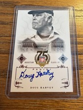 2014 Panini Hall of Fame Signatures Auto Autograph Doug Harvey