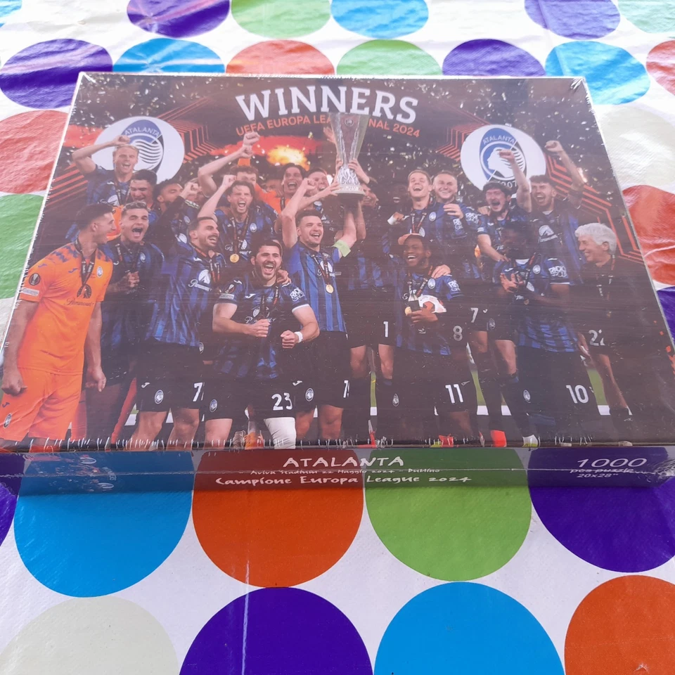 puzzle 1000 pezzi Sport Calcio Atalanta Campione Europa League 2024 - Immagine 3 di 3