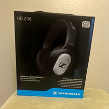 Sennheiser HD 206 Over-Ear Wired 3.5mm Headphones Closed-Back 40mm