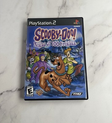 Scooby-Doo Night Of 100 Frights (Sony PlayStation 2, 2002) Game & Case - Tested 
