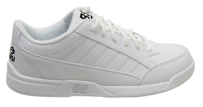 BSI Youth Boys Sport White/Black Bowling Shoes