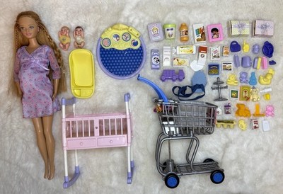 Barbie Happy Family Midge Shopping Fun Baby Store Grandma s Kitchen Mattel Doll