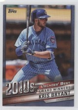 2020 Topps Decades Best Award Winners Blue Kris Bryant #DB-94 n1u