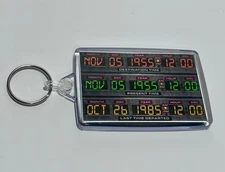 Back to the Future new old stock key tags 11 Vintage Back to the Future Delorean