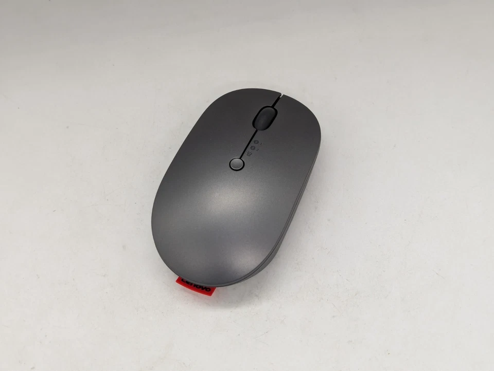 Lenovo Go wireless multi-device mouse Bluetooth USB-C charging 2400 storm grey - Image 2 of 4