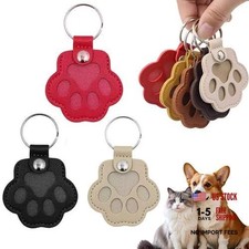Pet Fur Keepsake Keychain for Dog Cat - Paw Paw Print Hair - 3 Pcs a