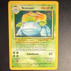 Venusaur 15/102 Base Set Holo Rare Pokémon TCG Wizards 1999-2000 English NM