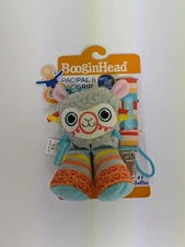 NEW BooginHead Plush PaciPal & Pacigrip Universal Pacifier Holder Elephant 