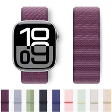 For Apple Watch Nylon Sport Strap Compatible Series 11 10 9 8 7 6 5 4 SE 38-49mm