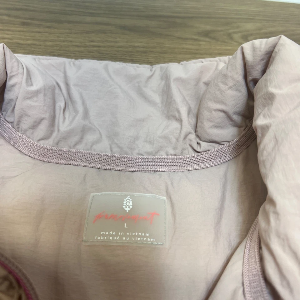 Chaqueta acolchada Free People Movement para mujer Pippa púrpura talla L Foto 2 de 4