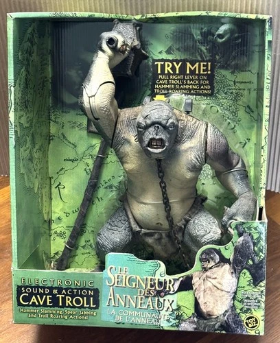 The Lord of the Rings - The Fellowship of the Ring - Troll Cave - Toy Biz 2001