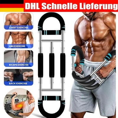 Twister Armtrainer Brusttraining Power Twister Bar Muskelaufbau 40-60KG 3 Stufen