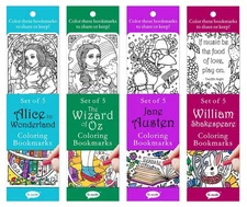 Re-marks Colormarks 4 Pack Alice in W, Wizard of Oz, Shakespeare and Jane Austen