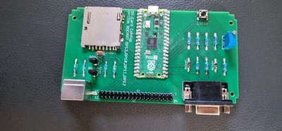 Picomite Platine komplett montiert Pico 2 Basic Microcomputer mit PS2 und VGA Out