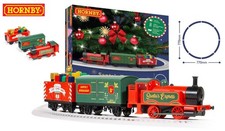 Modellino treno modellismo ferroviario SANTA'S EXPRESS TRAIN SET scala 1:76
