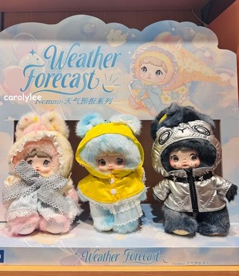 本日限定SALE Weather Forecast Nommi ぬいぐるみ Nommi Weather Forecast Series Plush Doll Blind Box (1pc