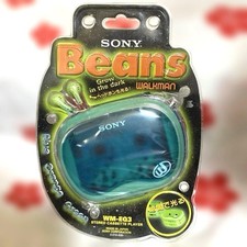 Sony Beans Walkman Cassette Player WM-EQ3/L Blue Portable Audio Vintage Japan
