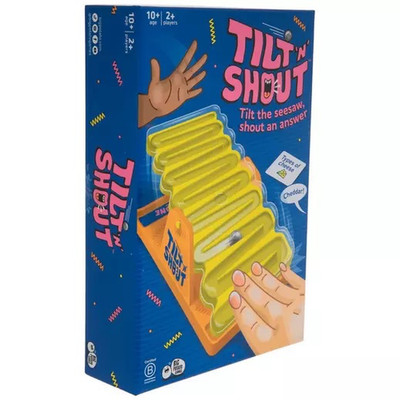 Tilt 'n' Shout Family Trivia Big Potato Board Game