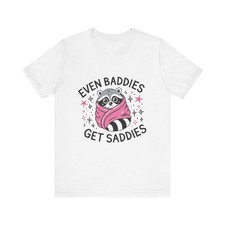 Funny Raccoon Graphic Tee, Casual T-Shirt for Animal Lovers, Gift for ... 