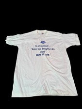 Vintage T-Shirt Promo Pfizer Men XL 1995 Single Stitch USA FOL Rare Tee 90s y2k