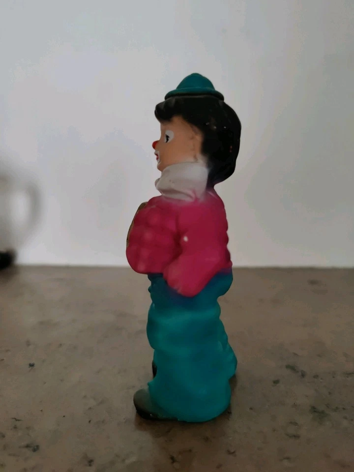 Clown Figur mit Trompete – Dipinto a Mano – handbemalt – Vintage Deko Sammler" - Bild 3 von 4