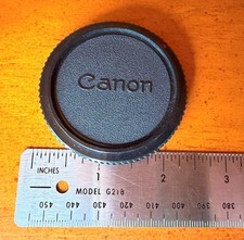 Genuine Canon Vintage Rear Lens Cap for FL/FD Mount Lenses