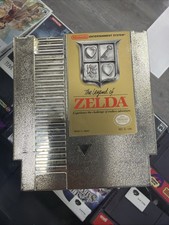 The Legend of Zelda Nintendo NES, 1987 Authentic Gold Cartridge Only