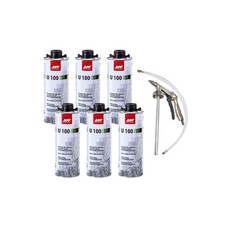 Blackson - Produit anti gravillon - Noir - APP U100 - 6x 1L + pistolet de pulvér