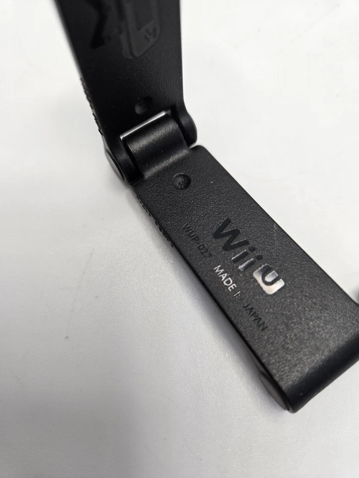 Oficial Negro Wii U OEM WUP-027 Ninetendo Gamepad Soporte Horizontal Accesorio Foto 4 de 4