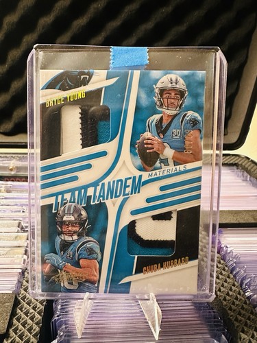2025 Panini Absolute Bryce Young/Chuba Hubbard Base (RAW)